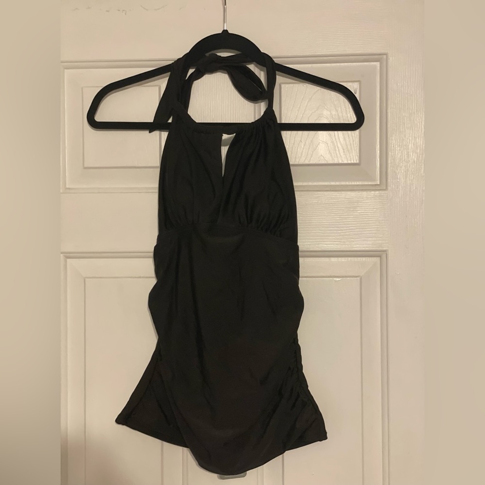 NWT High Neck Tankini Top Size 8